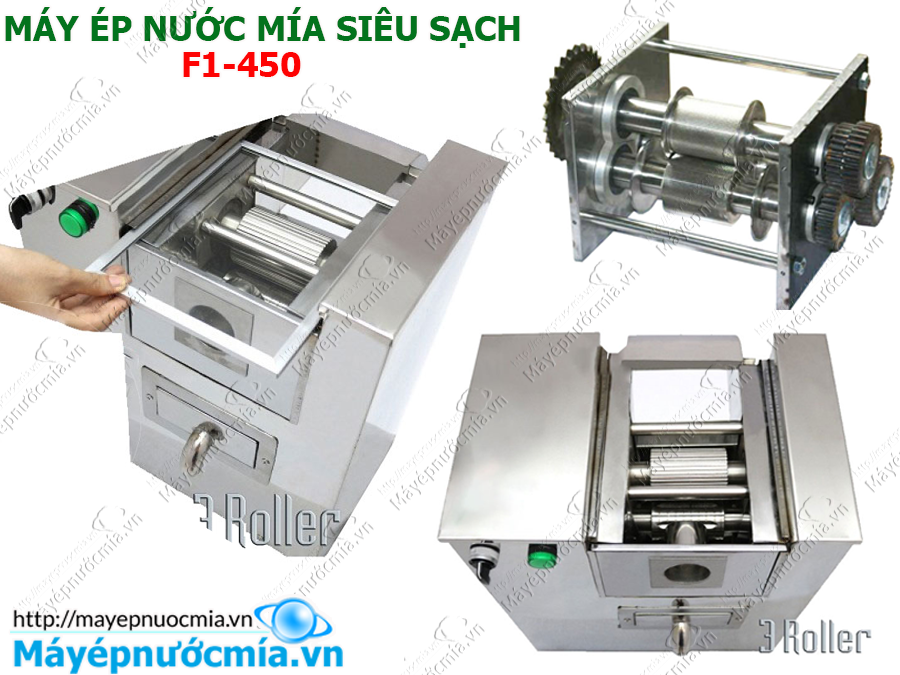 chất liệu của máy ép nước mía F1-450